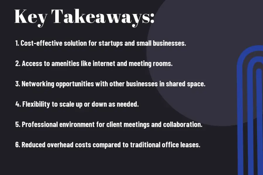 Key Takeaways of renting affordable shared office space